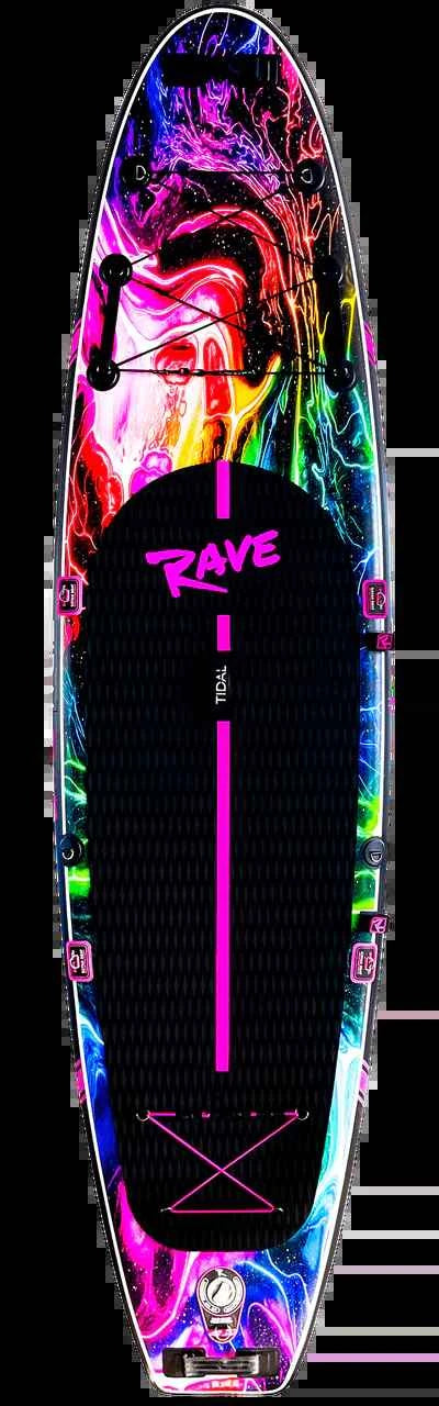 Tidal Rave™ ACRYLIC - Inflatable Paddle Board
